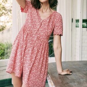 Sézane Valou Dress in Daisy Print Size FR 38 (US 6)